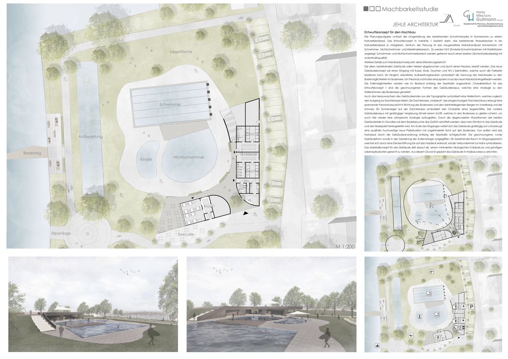 Nonnenhorn Grundriss EG Variante 1