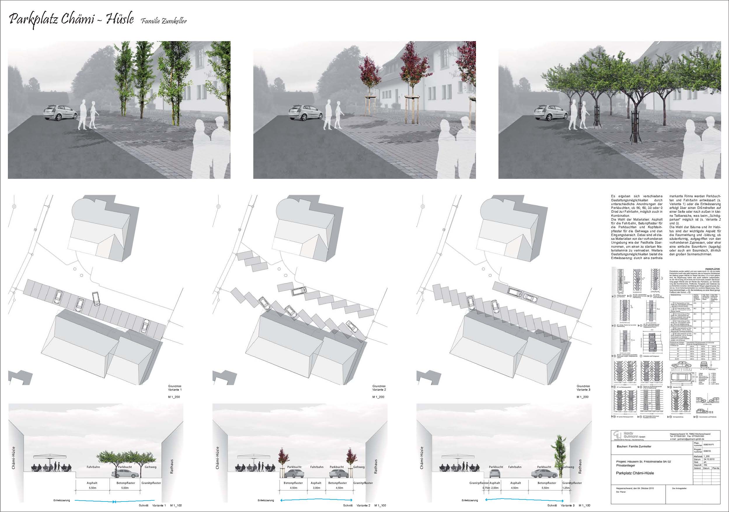 Privatanlieger Parkplatz Chaemihuesle red